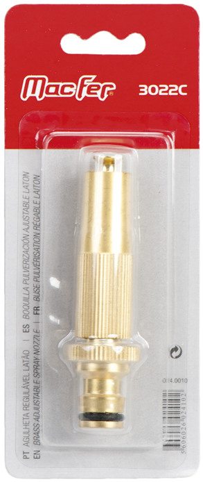 Agulheta regulável latão